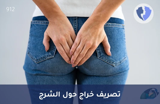 عملية فتح وتصريف خراج حول الشرج تحت التخدير العام