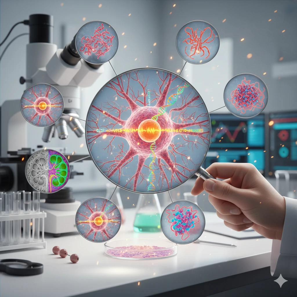 Spinocerebellar Ataxia (1,2,3,6,7,17)