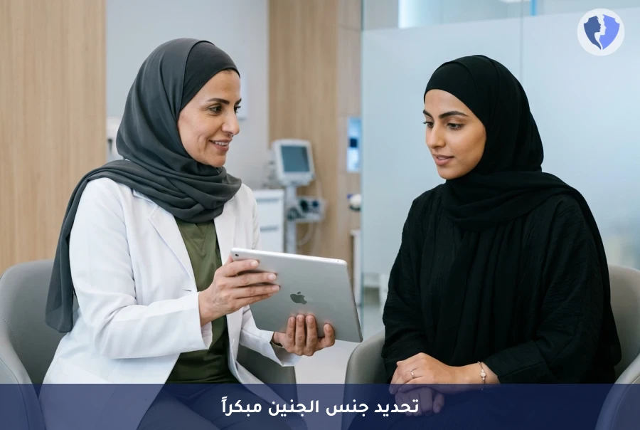 فحص تحديد جنس الجنين المبكر عن طريق الدم (Y-Chromosome PCR)