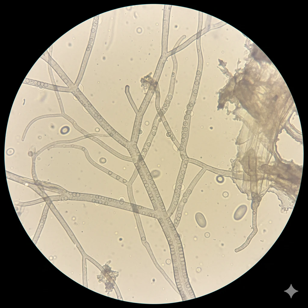 Fungal Detection by KOH: Nail