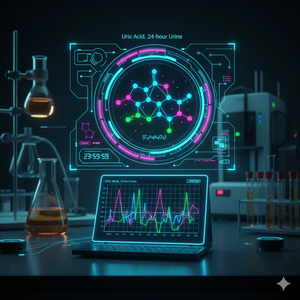 Uric Acid, 24 Hrs Urine