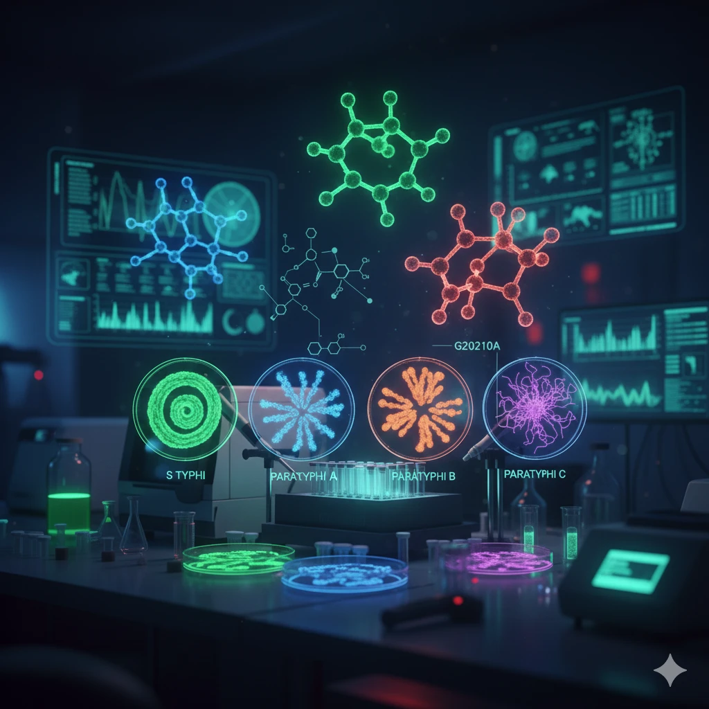 Salmonella, ABS (S.TYPI, PARATYPHI A, B, C)
