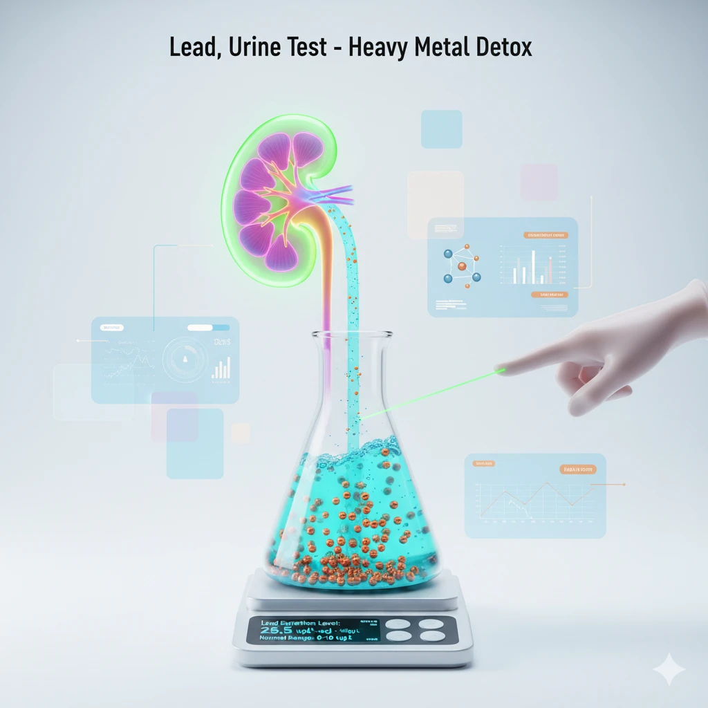 الرصاص، البول