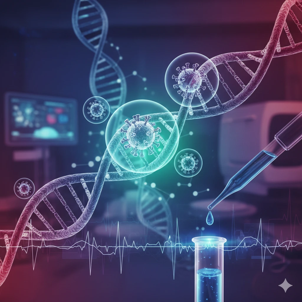 الكشف عن فيروس نقص المناعة البشرية بتقنية تفاعل البوليميراز المتسلسل (الكمي)