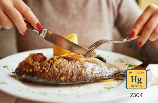 الزئبق في الدم / اللعاب