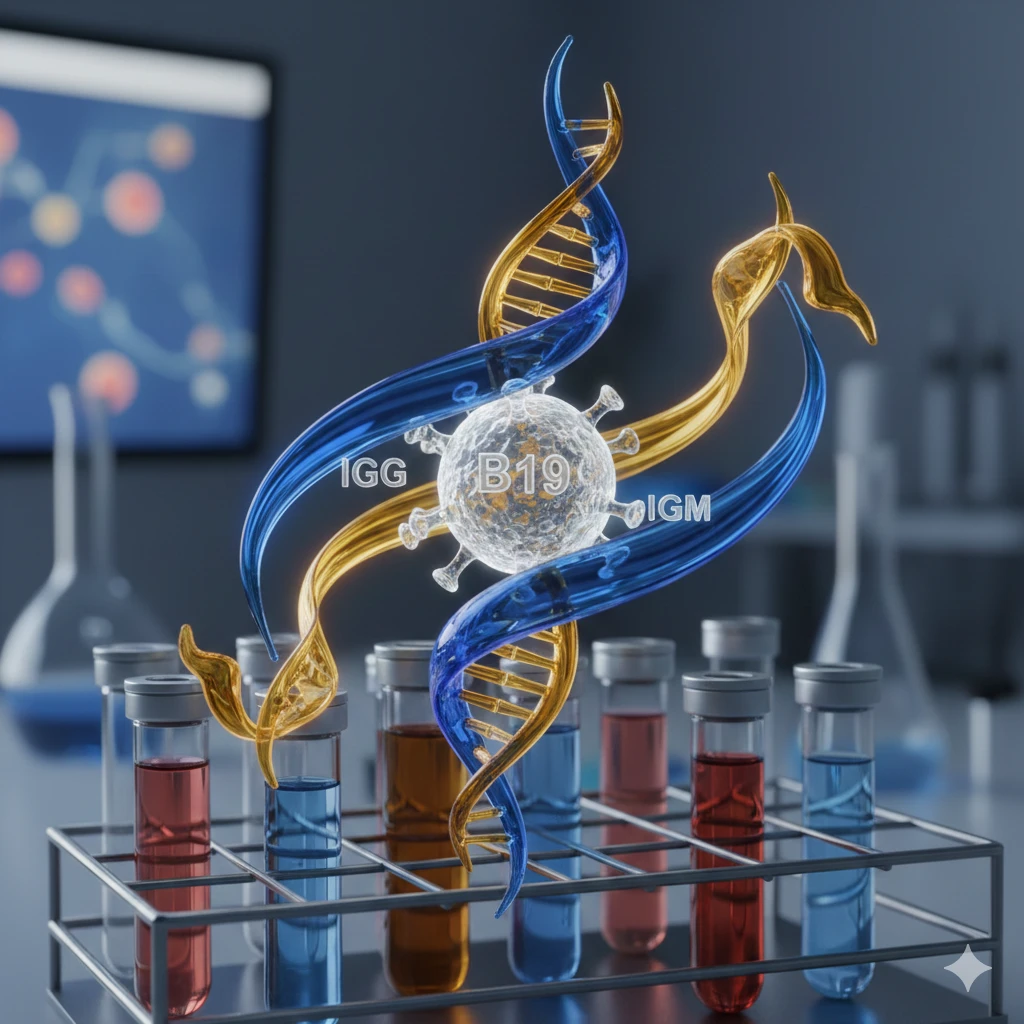 Pavovirus B19 Abs (IgG,IgM)