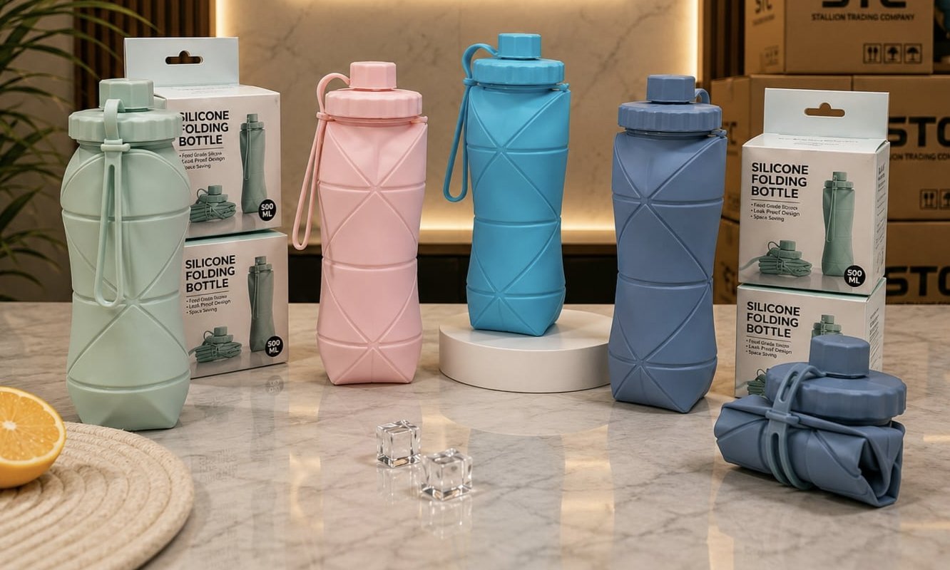 Foldable Silicon Bottle