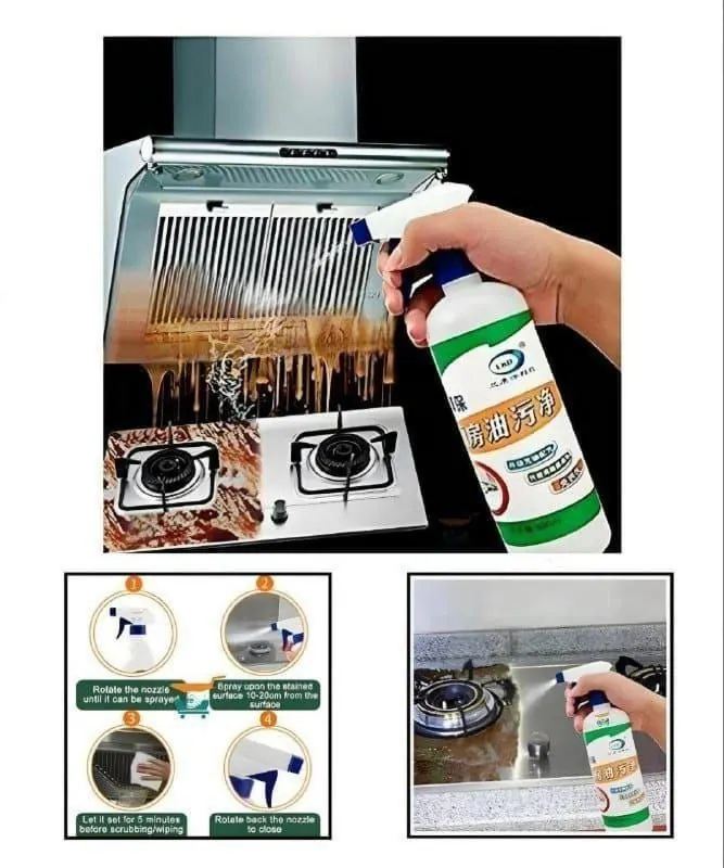 Kitchen cleaner spray