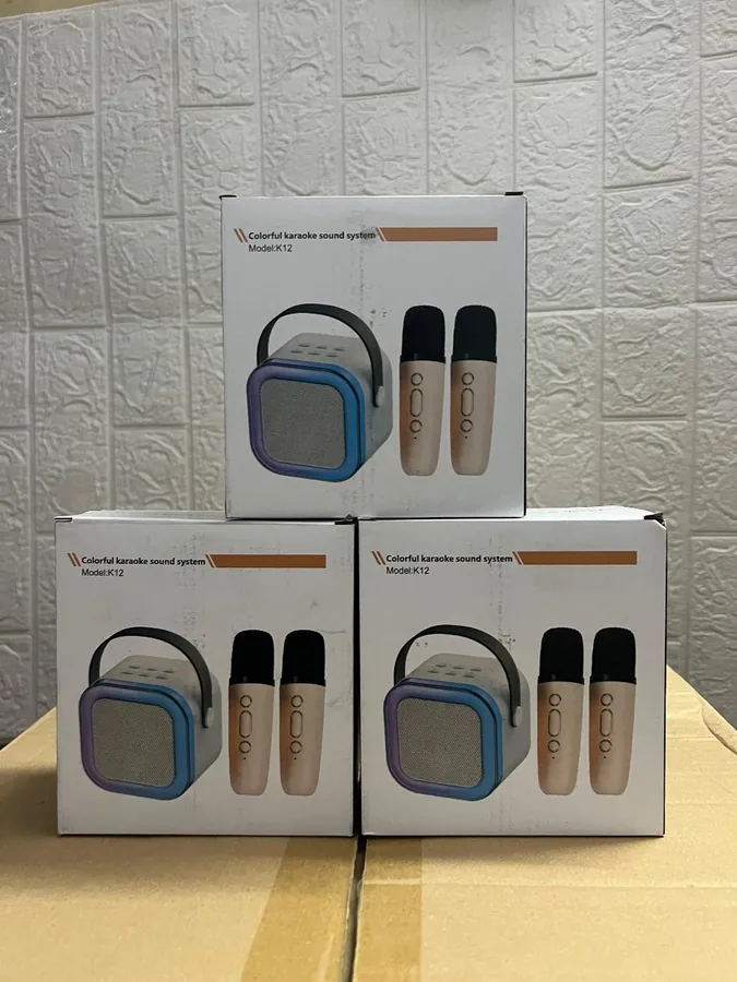 K12 karaoke mic and speaker