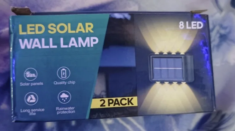Solar up down light