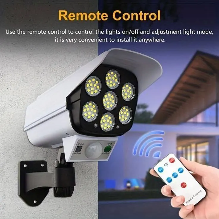 Solar camera light