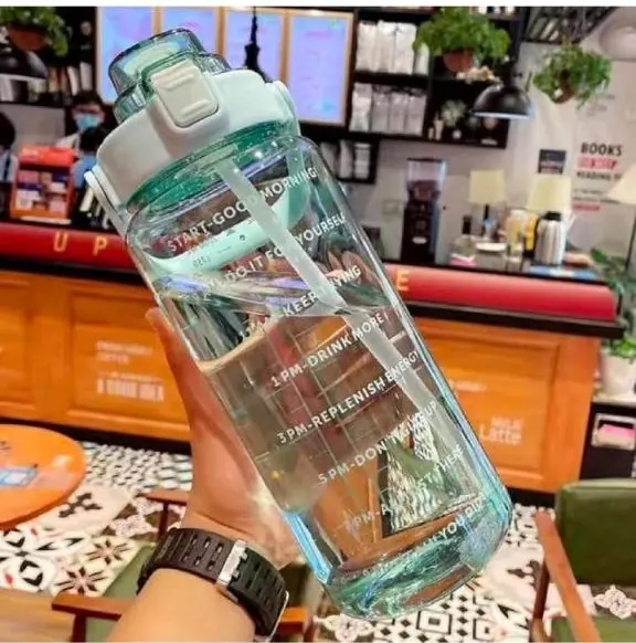 Motivational bottle 2 litre (trans) Imported