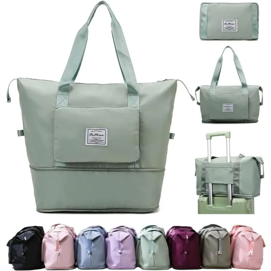 Foldable travel bag