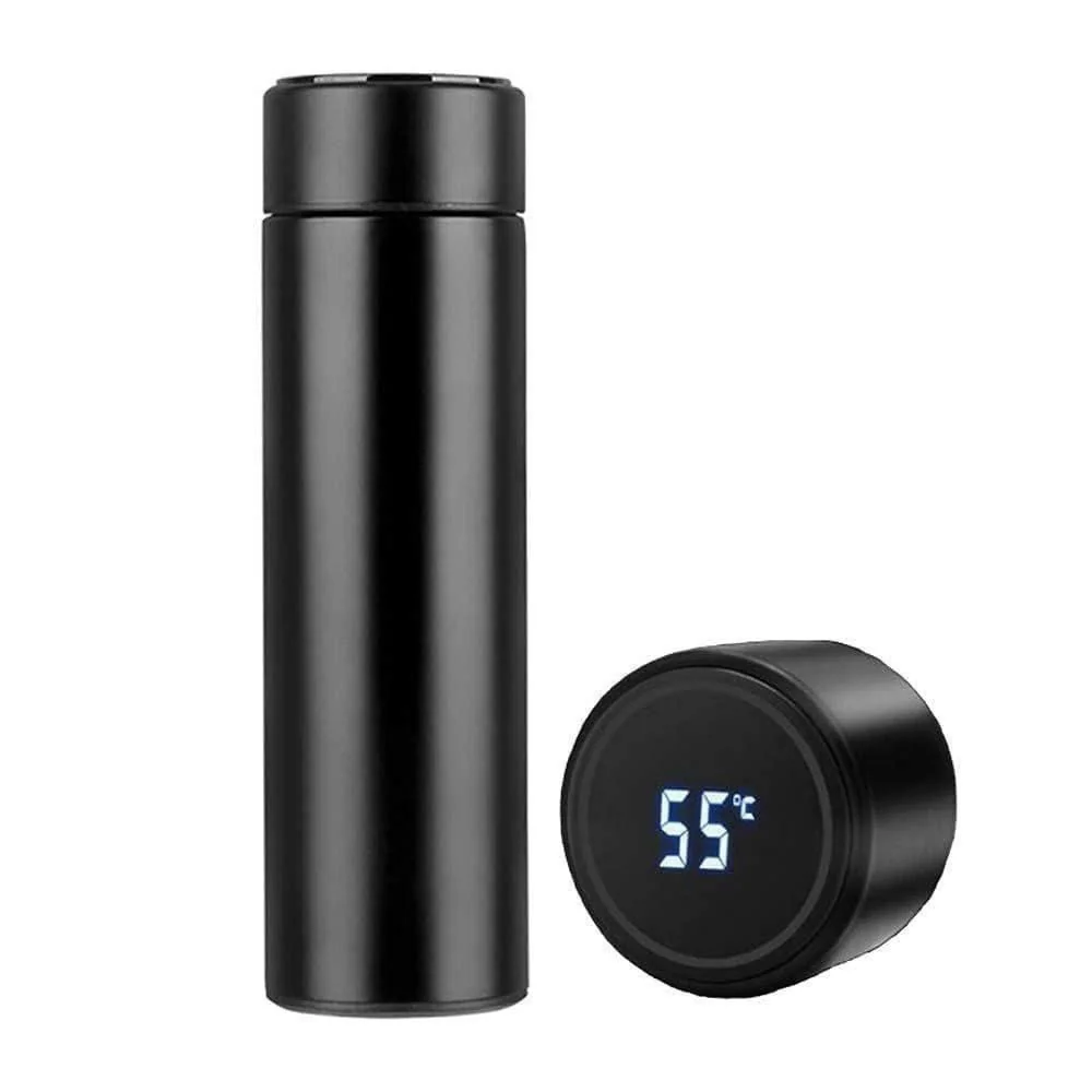 Temperature bottle black