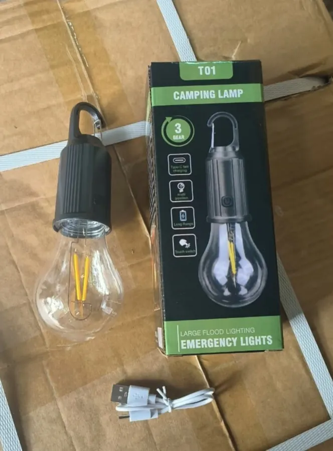 recharagebale hanging bulb