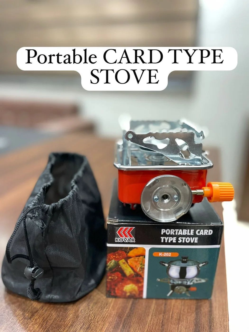 card type stove