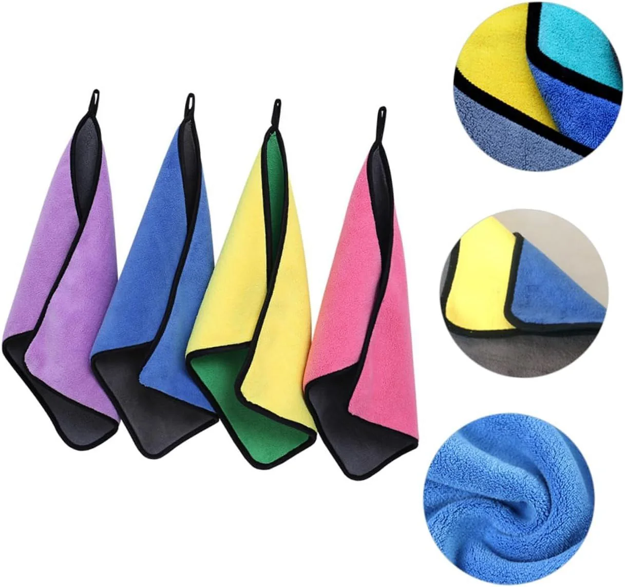 microfiber car towel 40x40 cm