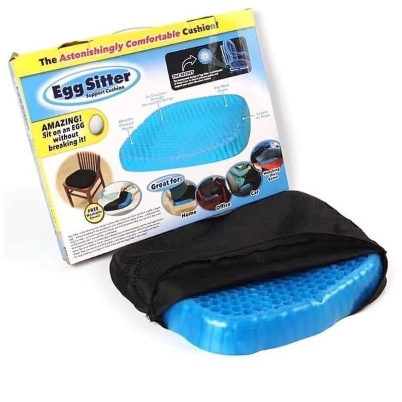 Silicon egg sitter cushion