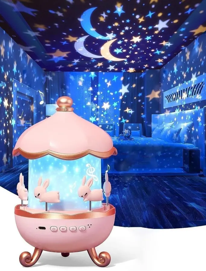 Bunny projector lamp