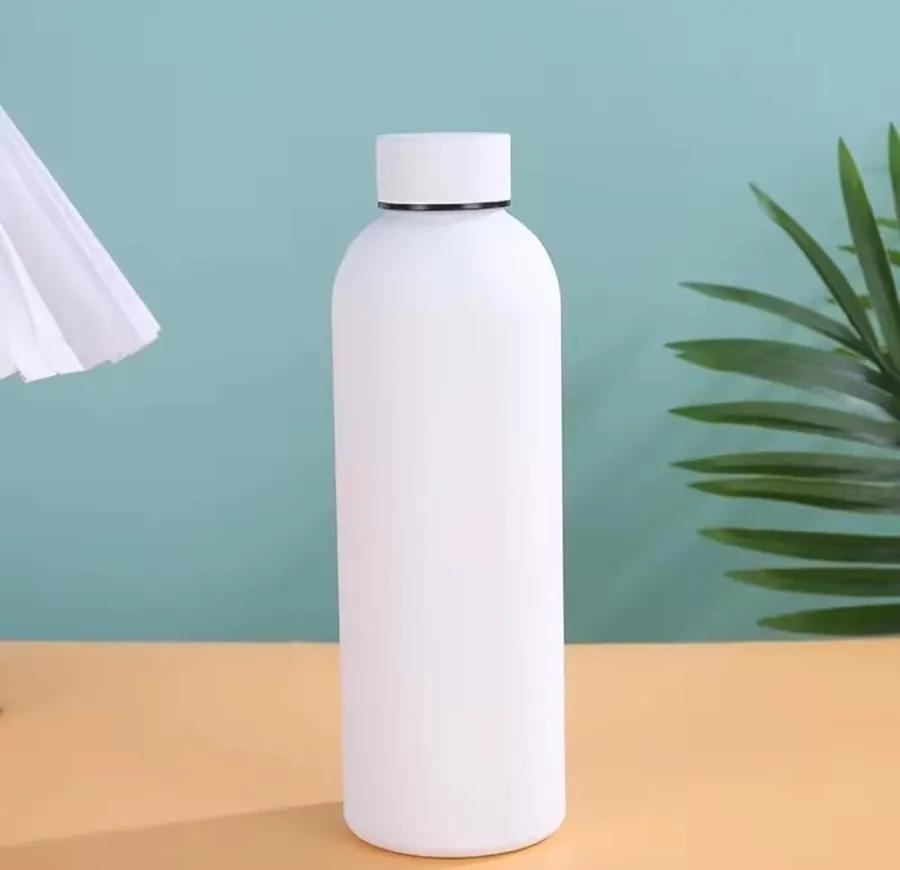 Matt finish white bottle 500ml
