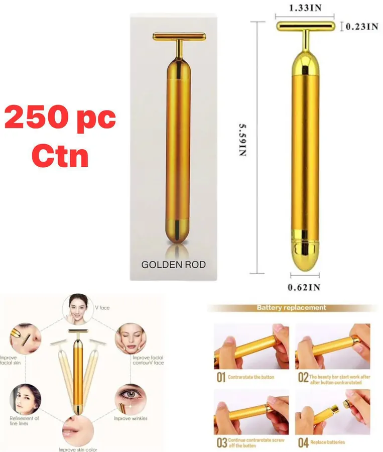 24k gold massager