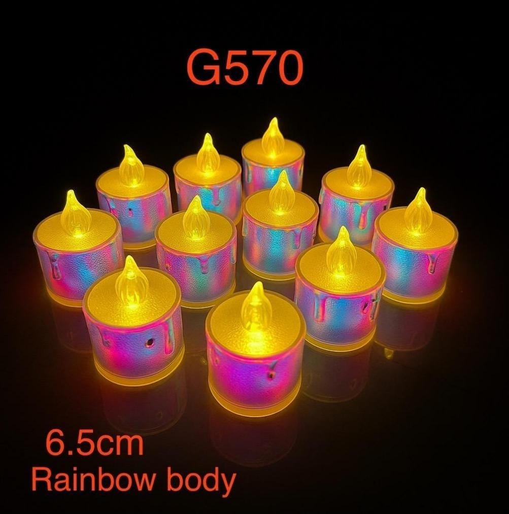 Rainbow Smokekss Candle