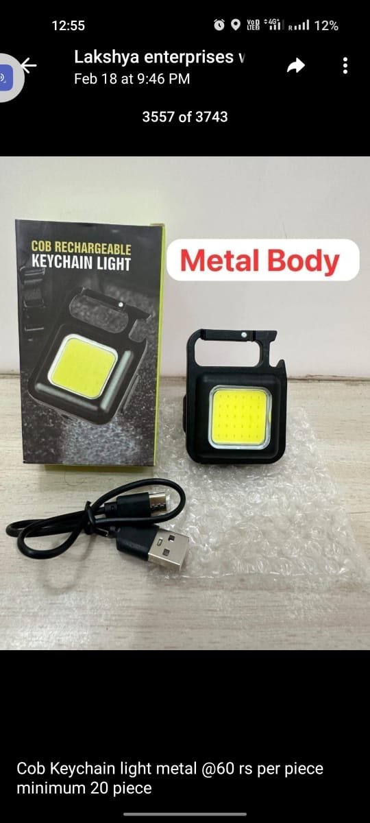 Cob Keychain light