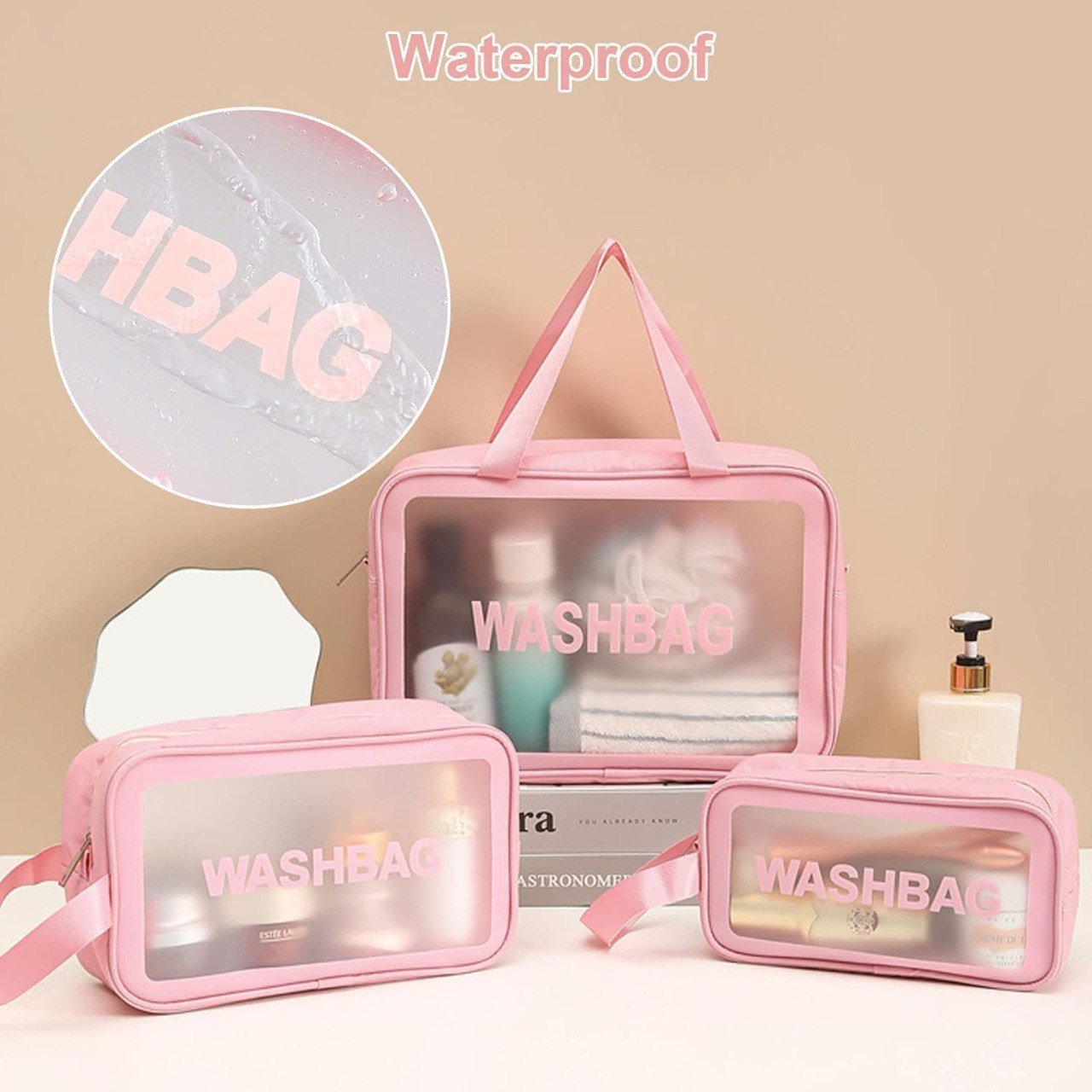 Wash Bag Set Of 3