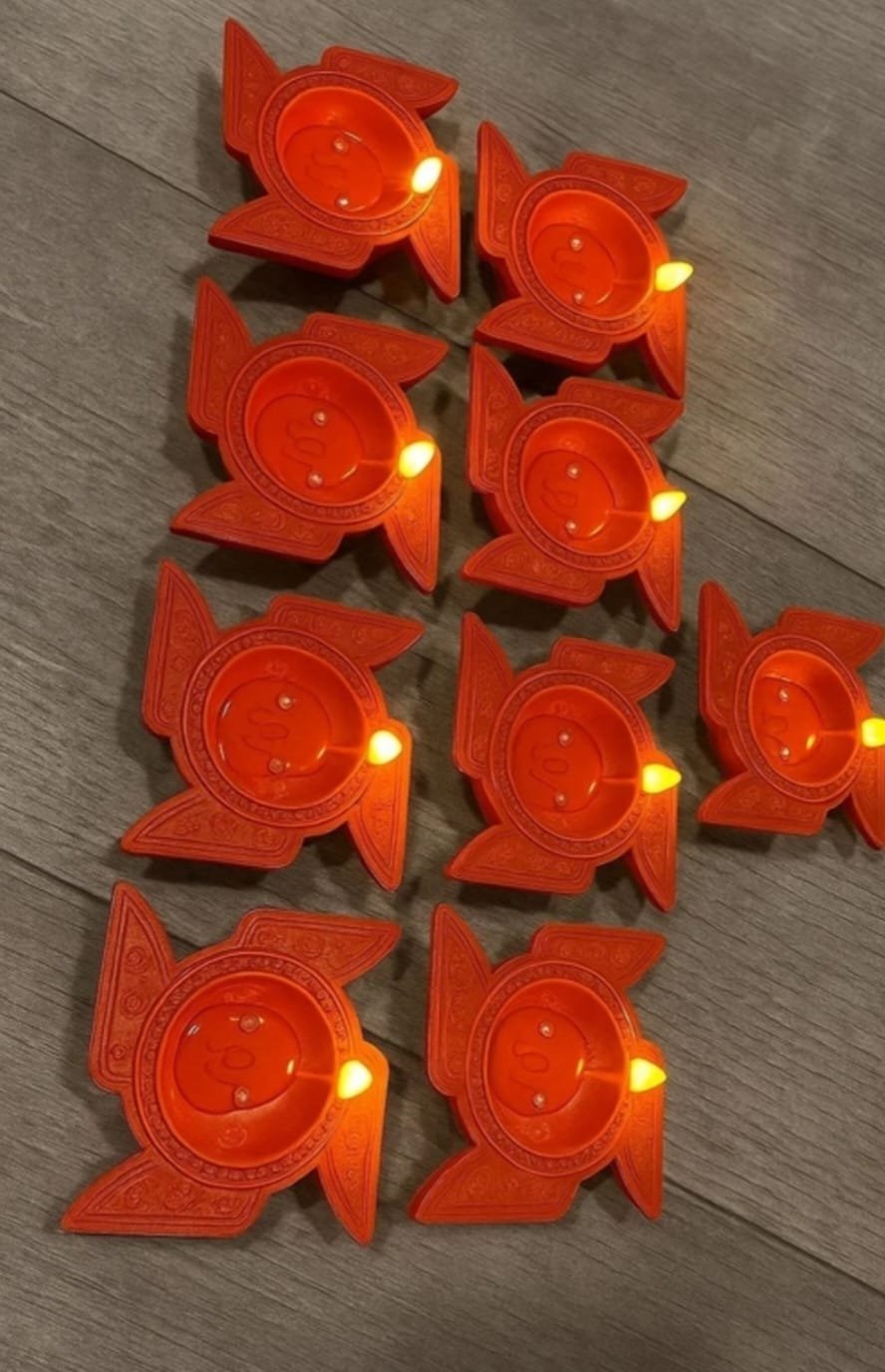 Swastik Diya Big Plastic