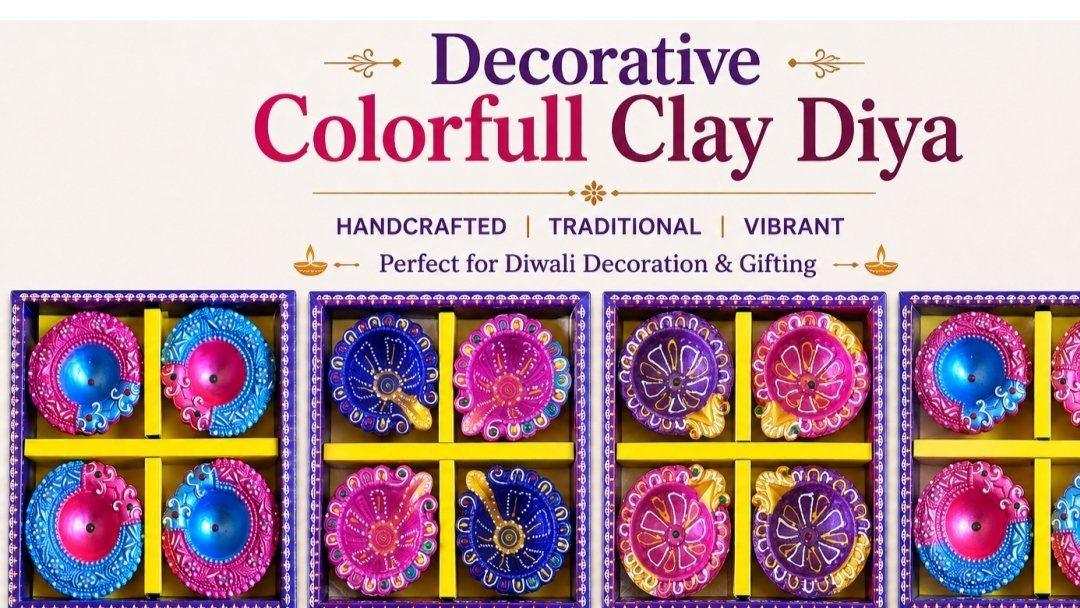 Clay Pot Decorative Diya