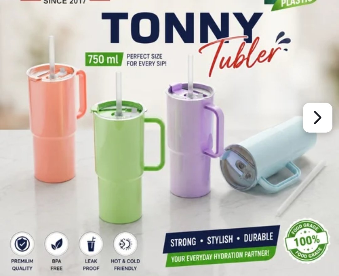 Toony 750 Ml Plastic Tumbler