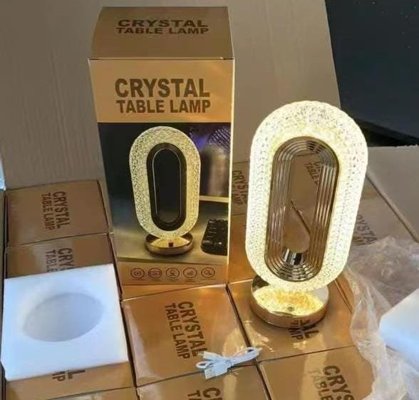 Crystal Oval Lamp