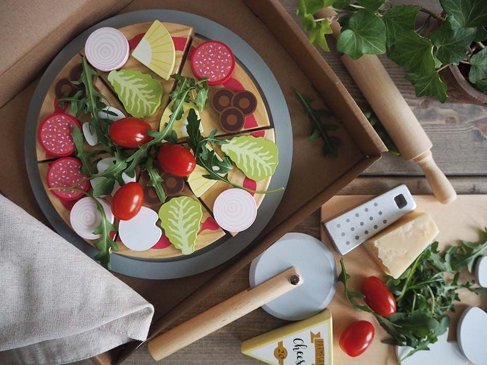 Pizza rolleleg fra Jabadabado
