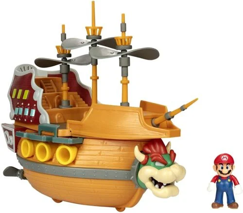 Super Mario - Deluxe Bowser Skib Legesæt