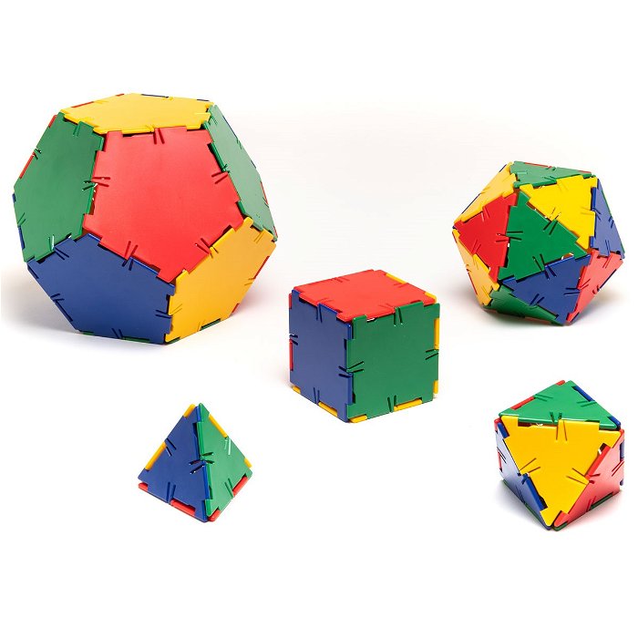 Polydron byggesæt, 50 dele