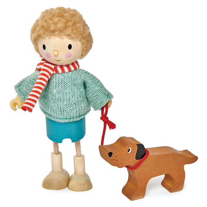 Dukkehusfigur - Hr Goodwood og hund