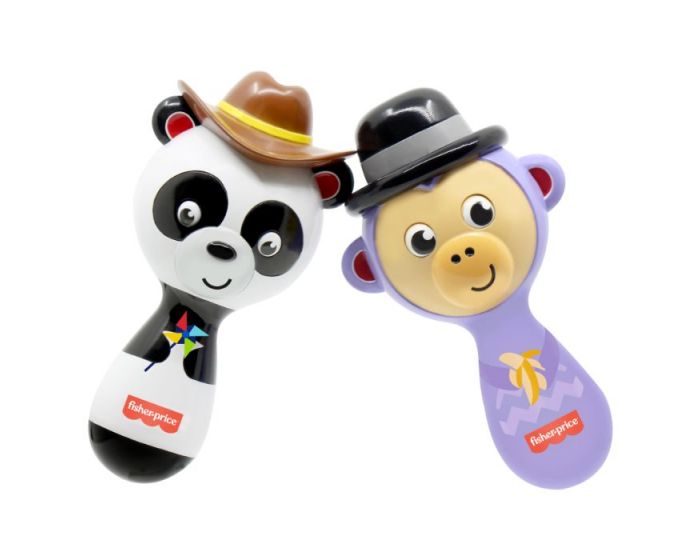 Fisher-Price - Maracas med melodier - 2 stk