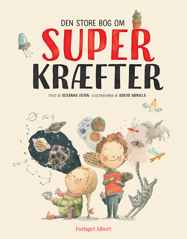 Forlaget Albert - Den store bog om Superkræfter 