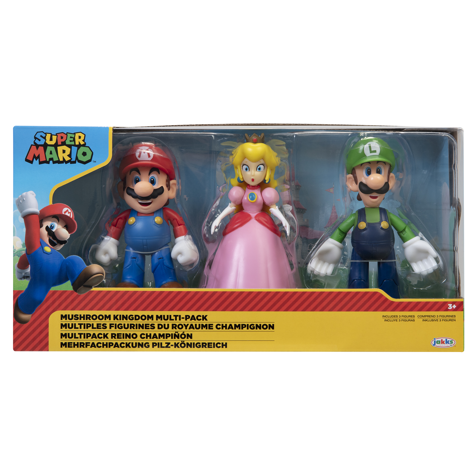 3-Pak 10cm Mushroom Kingdom Diorama Sæt (64511)