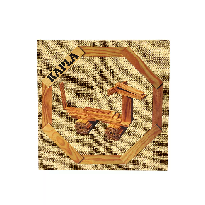Kapla inspirationsbog - Beige (Let)