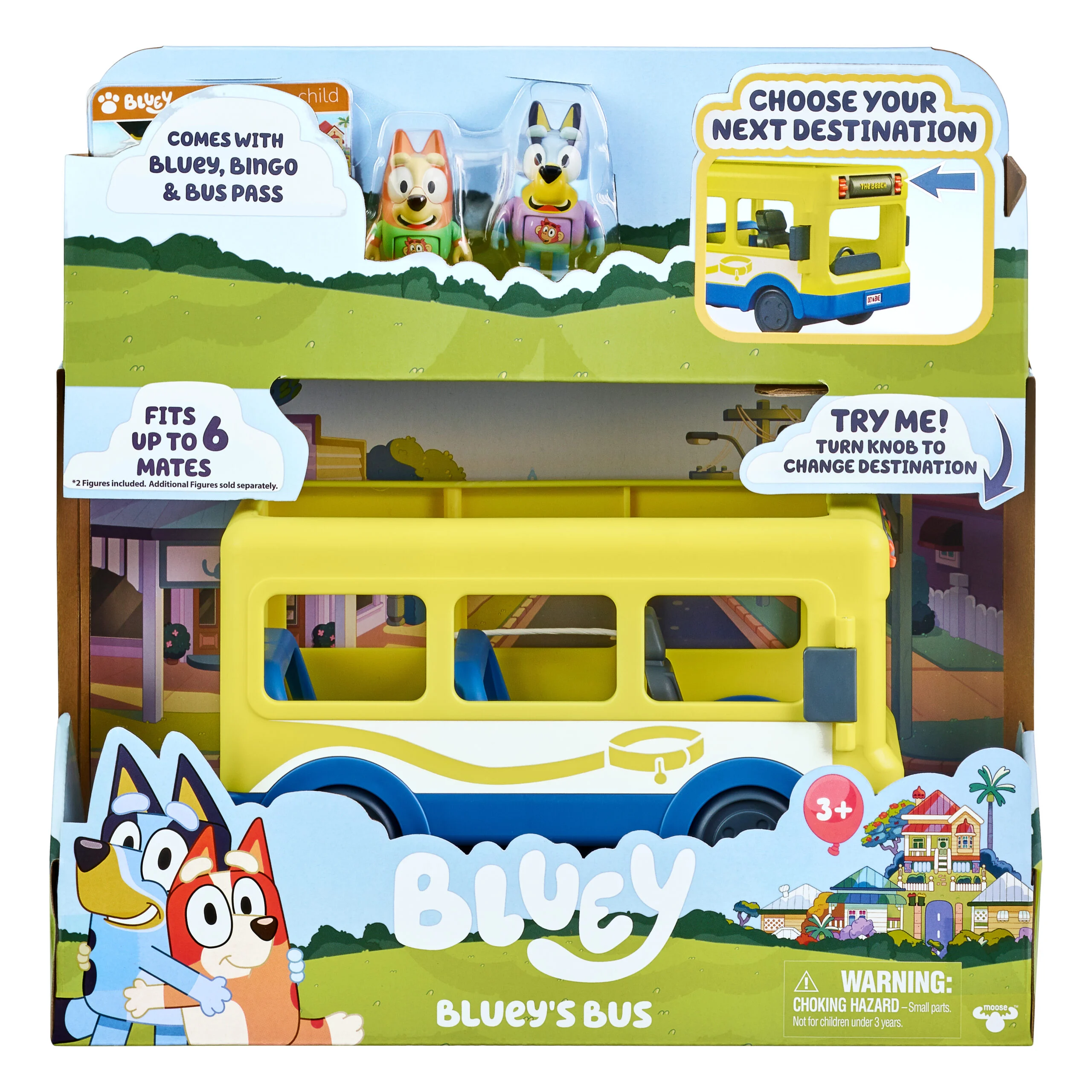BLUEY skolebus