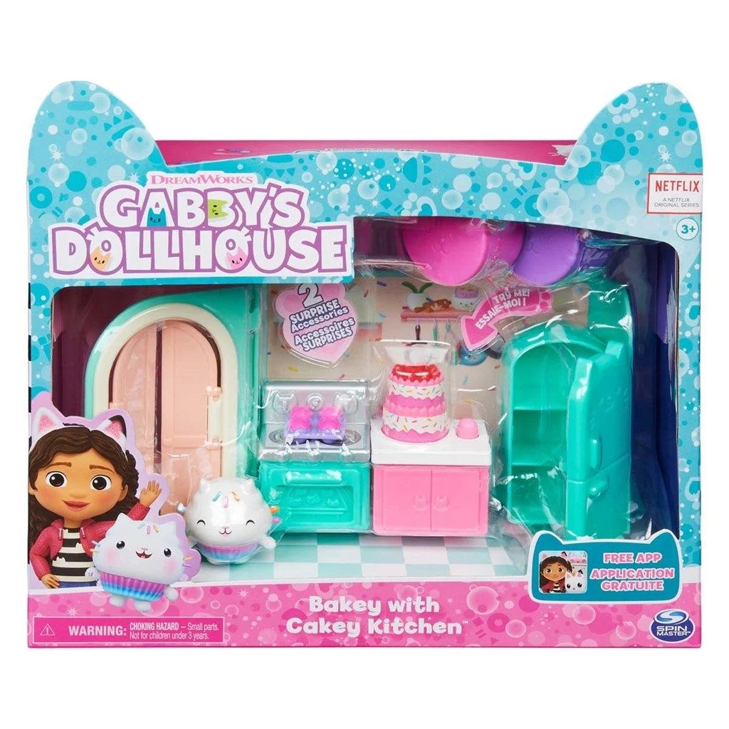 Gabby's Dollhouse - Deluxe Room - Cakey Køkken