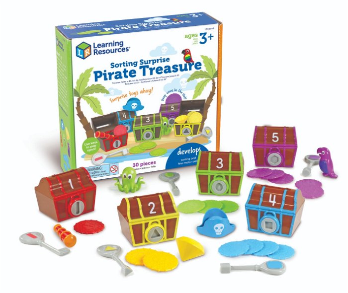 Sorteringssæt - Piratskat