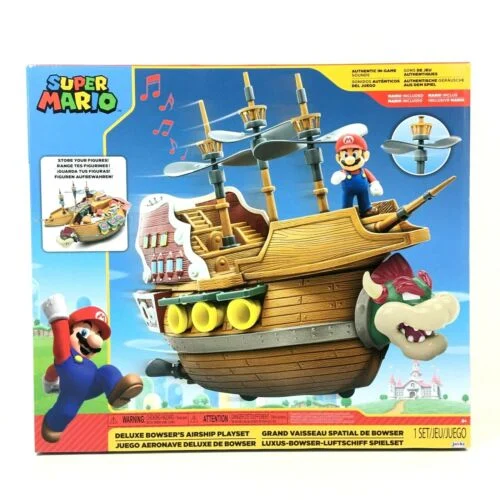 Super Mario - Deluxe Bowser Skib Legesæt