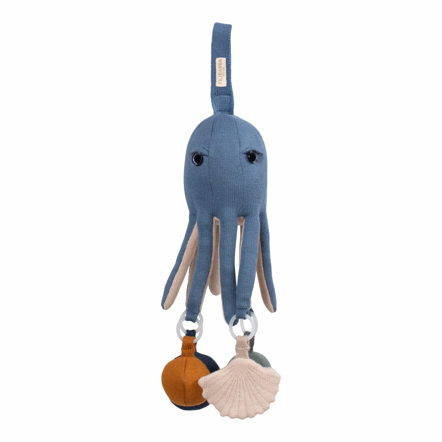 Aktivitestlegetøj - Otto the octopus touch & play Muddly blue