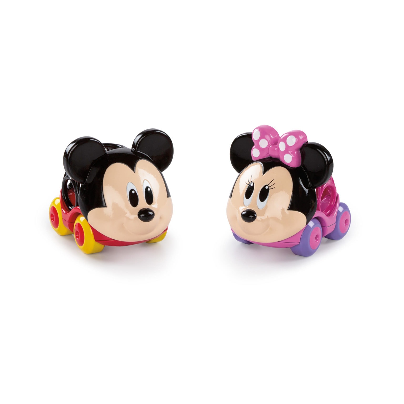 Mickey & Minnie mouse biler - 2 stk.