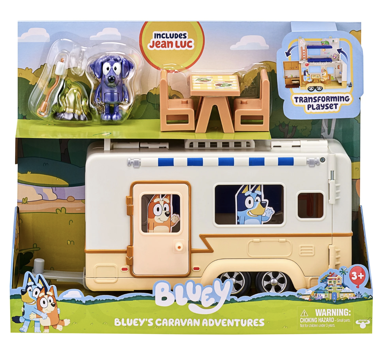 Bluey Familiens campingvogn