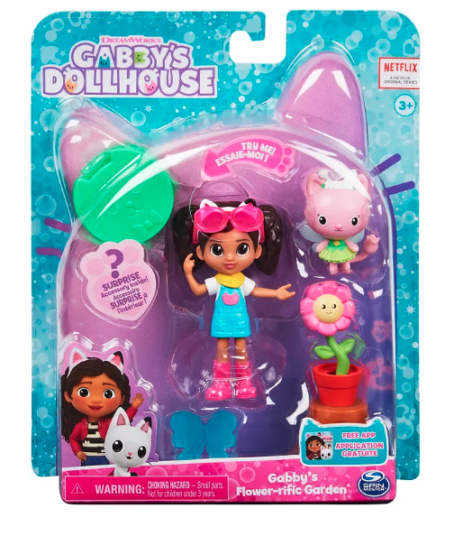 Gabby's Dollhouse - Kat-tivity Pakke - Blomsterhave