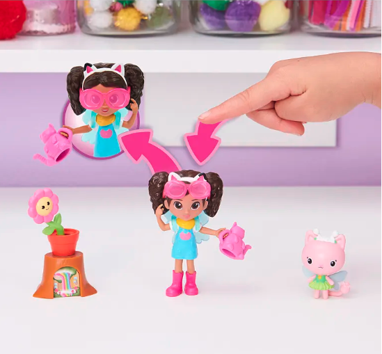 Gabby's Dollhouse - Kat-tivity Pakke - Blomsterhave