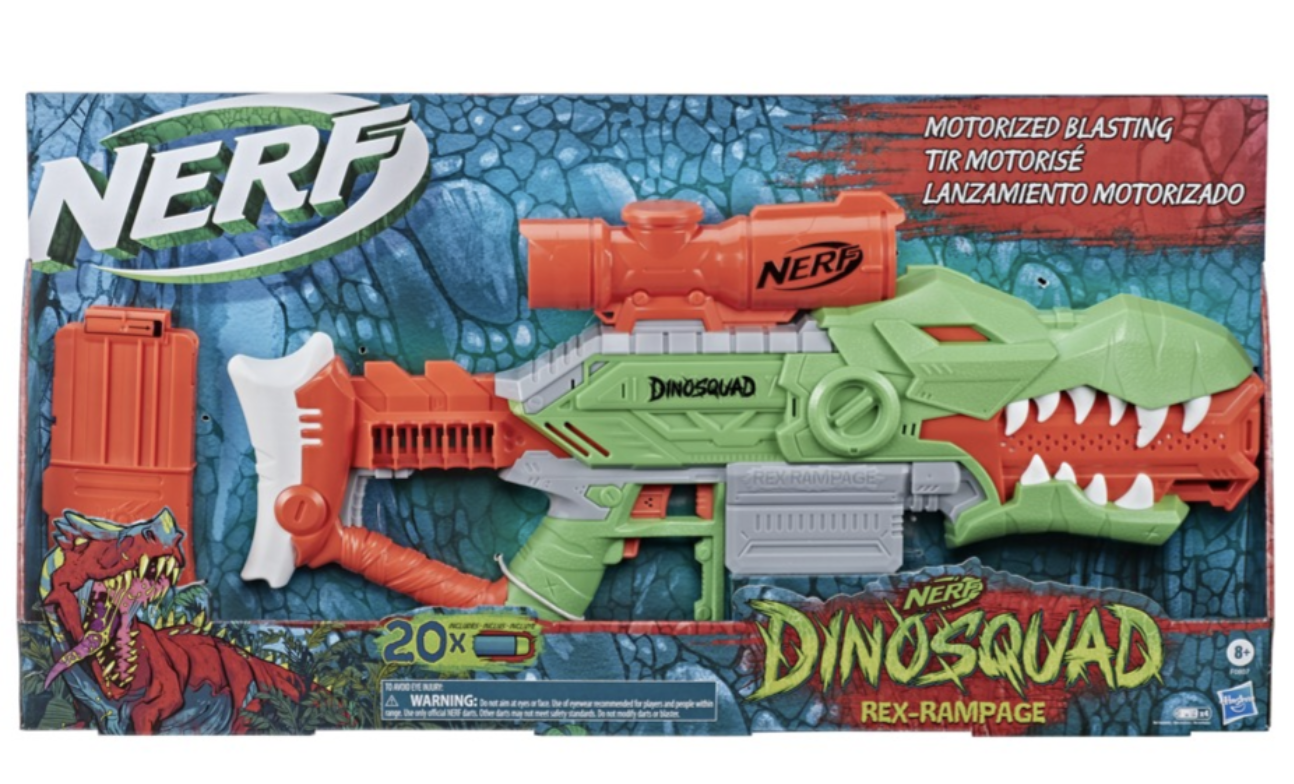 NERF - Dinosquad - Rex Rampage Blaster (F0807)